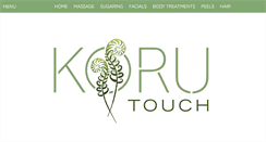 Desktop Screenshot of korutouch.com