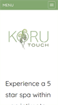 Mobile Screenshot of korutouch.com